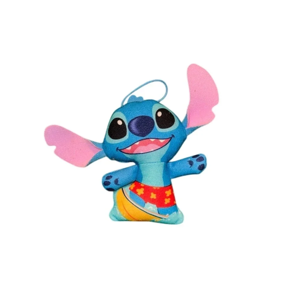 2022 McDonalds Happy Meal Disney Surfer Stitch Plush Toy Keychain #1 Lilo Stitch